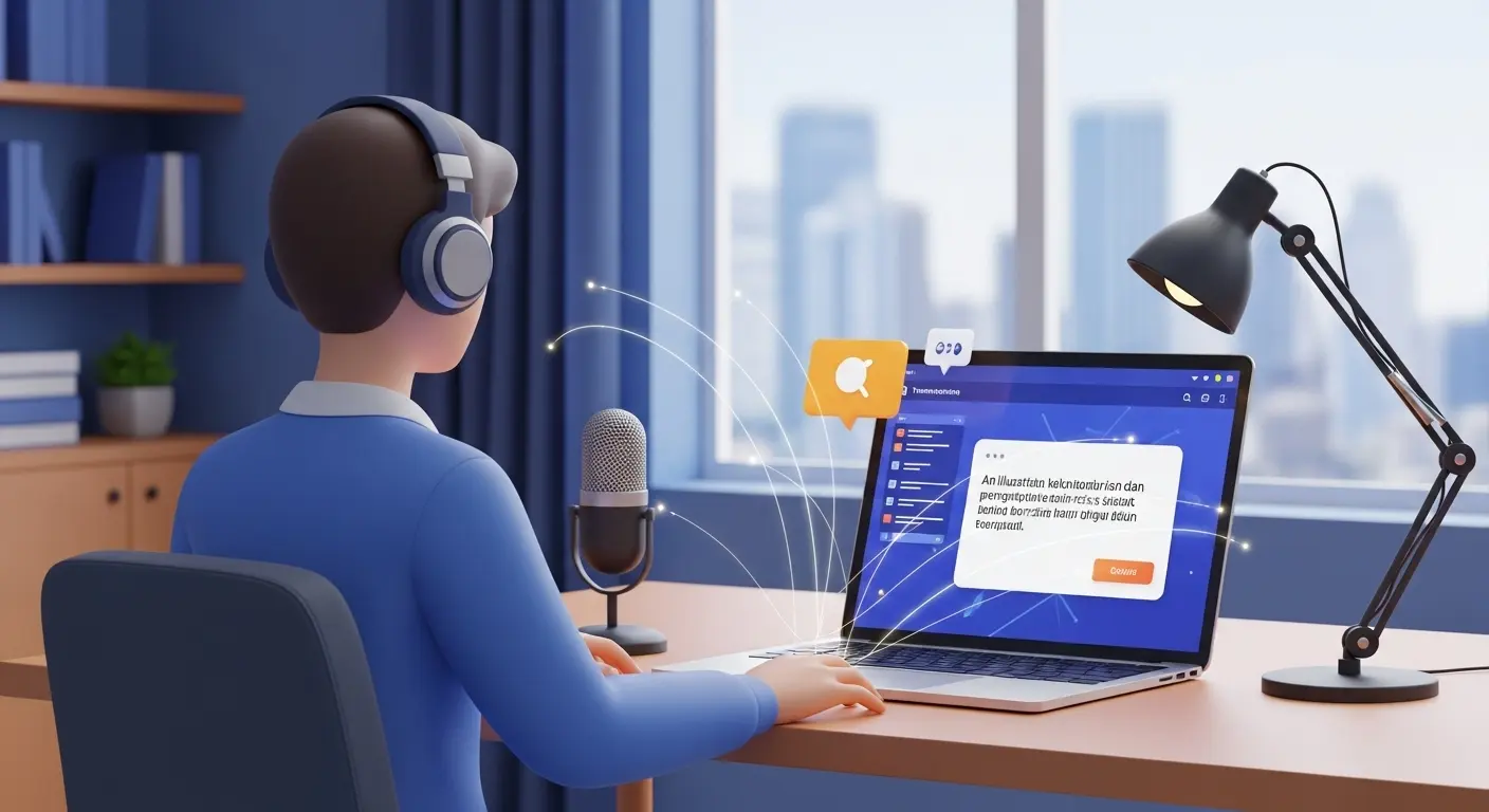 Konversi Audio ke Teks dengan Transkripsi ID