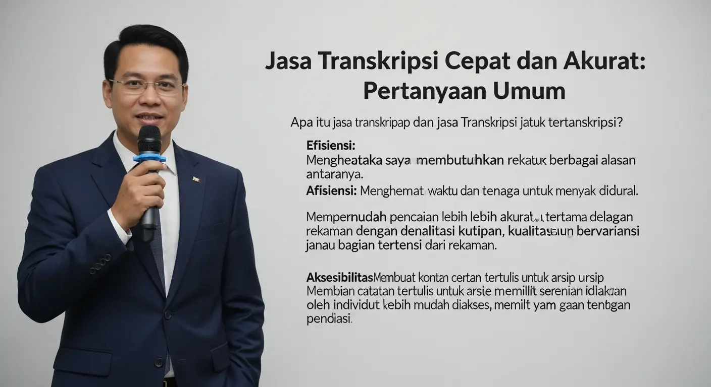 Jasa Transkripsi Cepat dan Akurat: Pertanyaan Umum