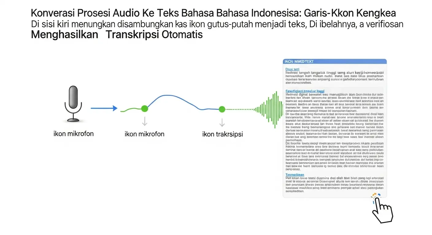 Konversi Audio Ke Teks Bahasa Indonesia: Langkah Demi Langkah Menghasilkan Transkripsi Otomatis