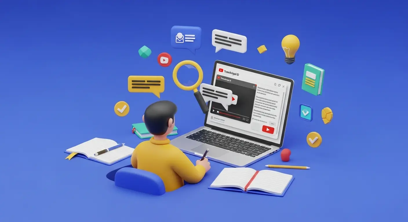 Transkripsi Subtitel Video YouTube untuk Kemudahan Belajar