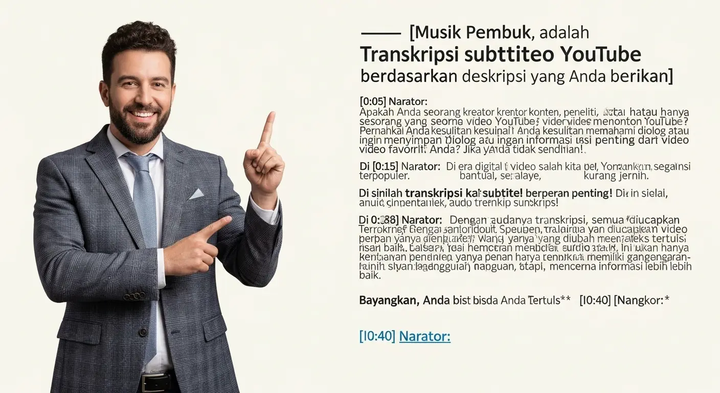 Transkripsi Subtitel Video YouTube: Solusi Mudah untuk Kita