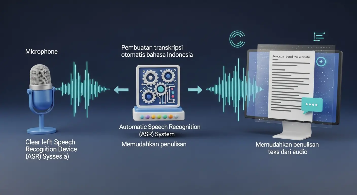 Pembuatan Transkripsi Otomatis Bahasa Indonesia