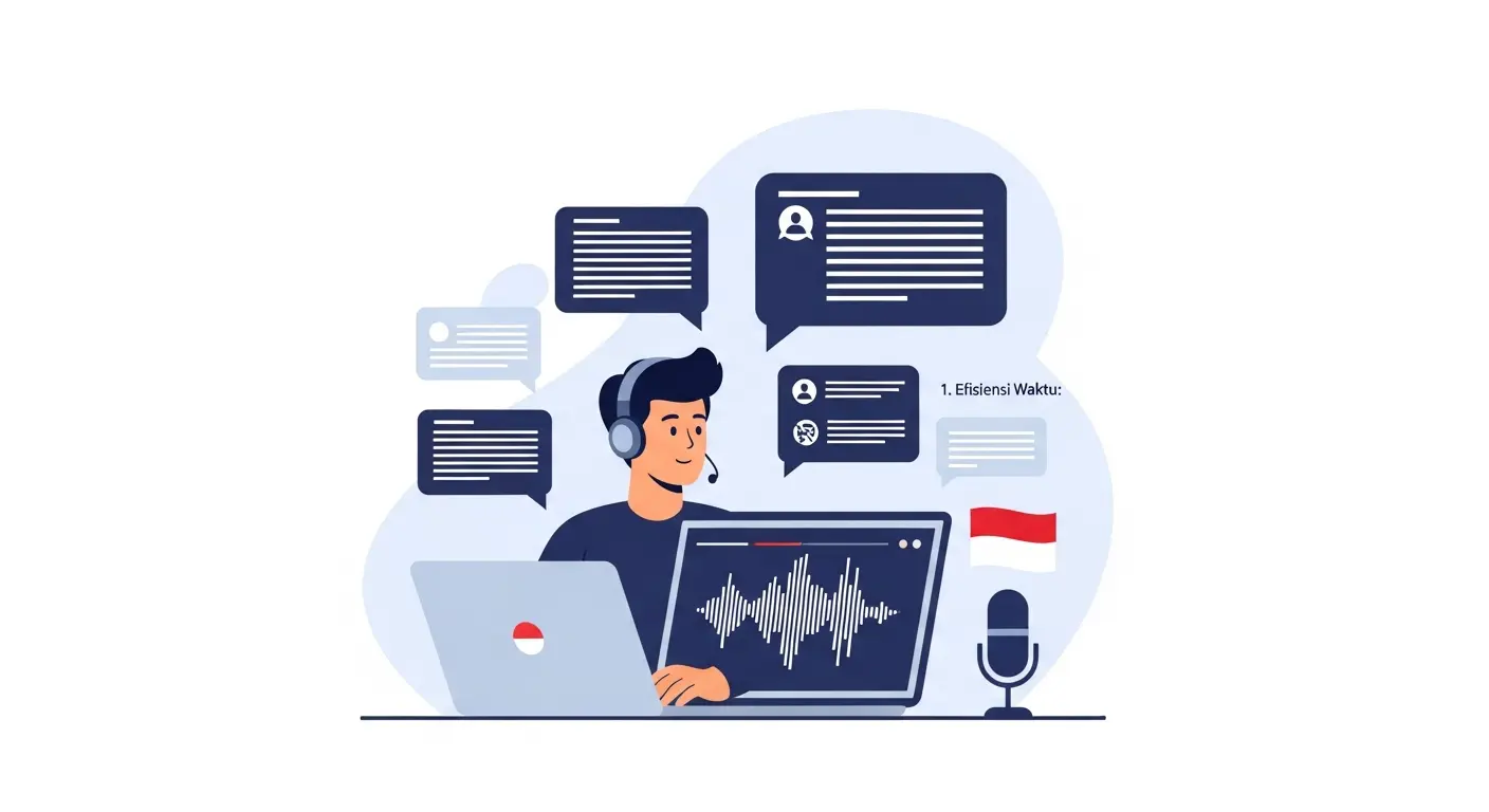 Jasa Transkripsi Murah Indonesia untuk Memudahkan Mengelola Audio
