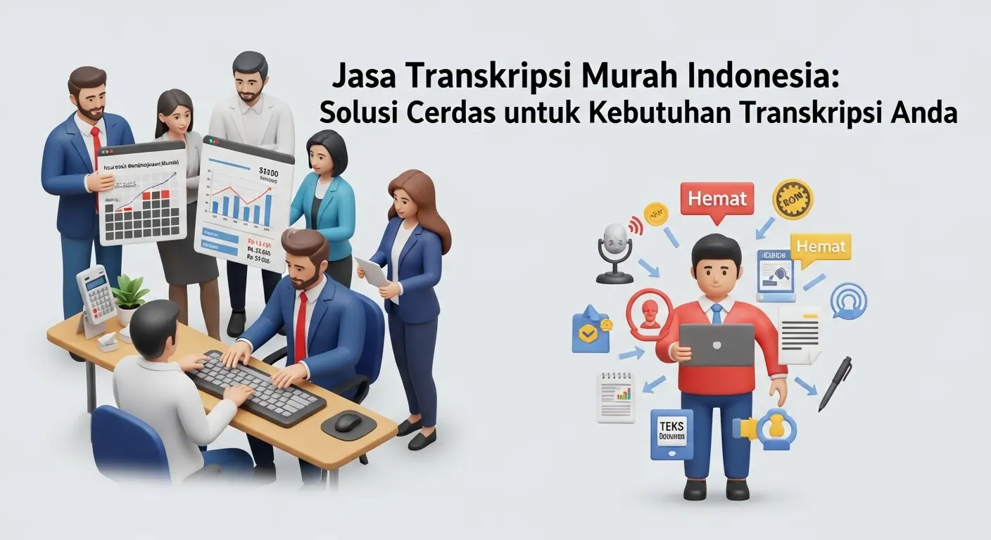 Jasa Transkripsi Murah Indonesia: Solusi Cerdas untuk Kebutuhan Transkripsi Anda