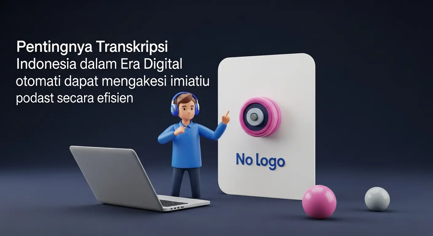 Pentingnya Transkripsi Podcast Indonesia dalam Era Digital