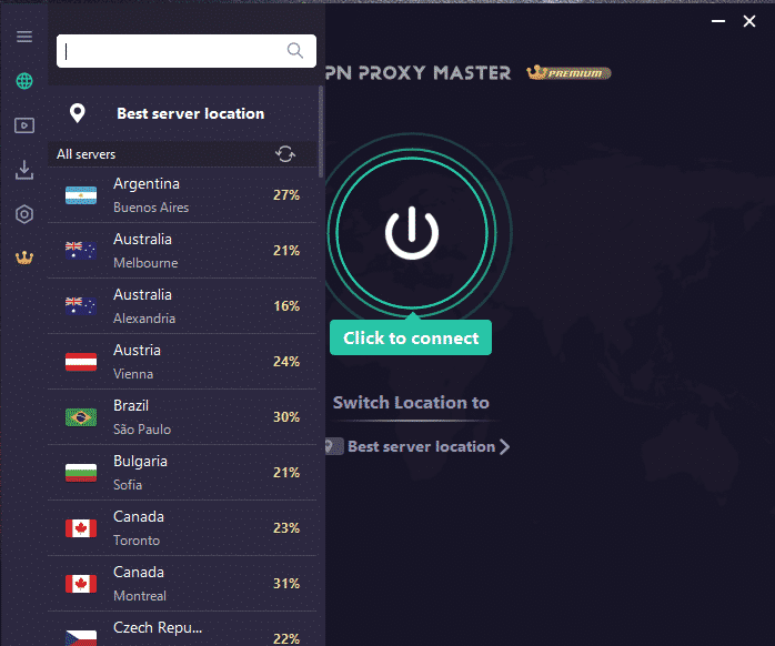 Windows 7 VPN Proxy Master Download for Windows 3.15.1 full