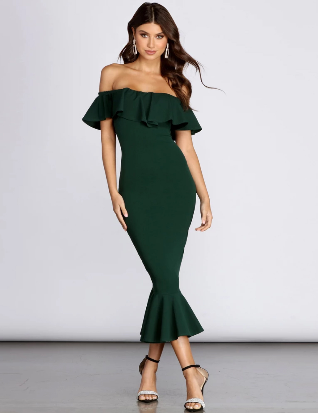 hunter green dress windsor