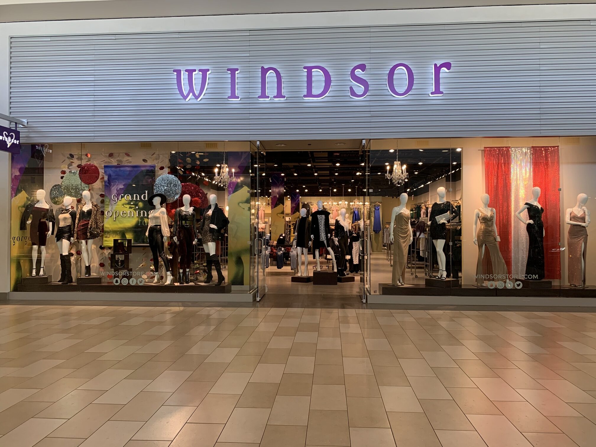 Women's Short Dresses, Windsor Store