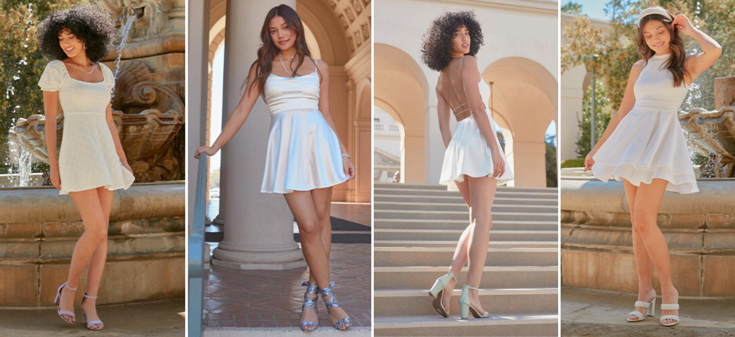 18 White Graduation Dresses for Summer ...