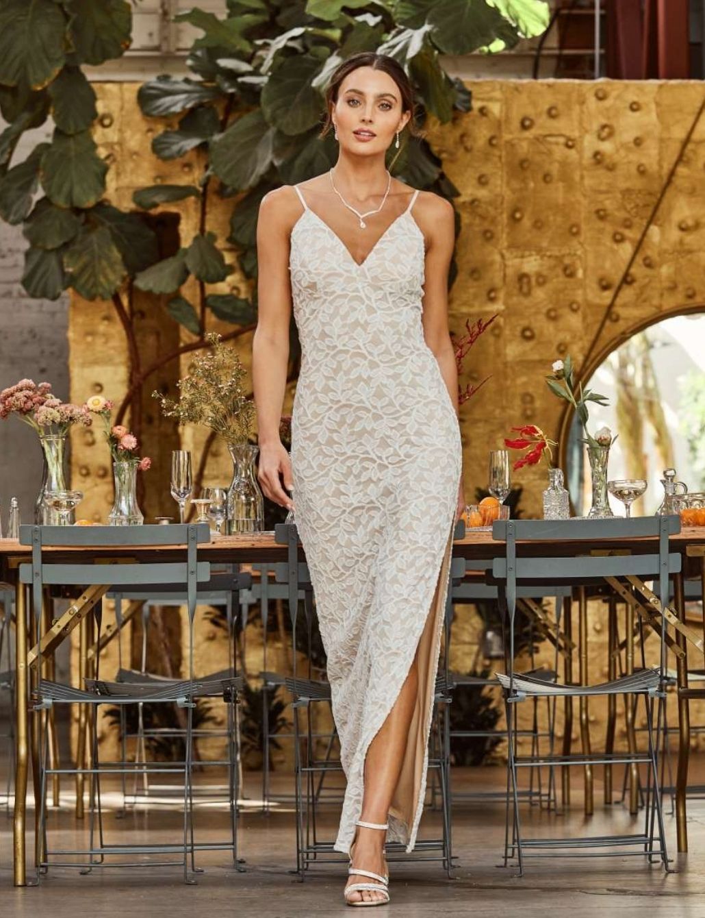 bridal rehearsal dress