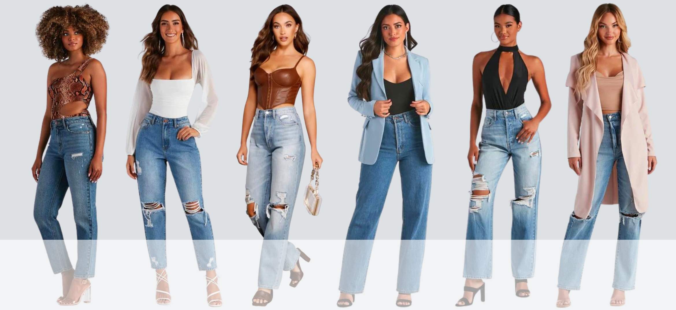 5 Ways To Style MOM JEANS  Summer 2022 Outfit Ideas 