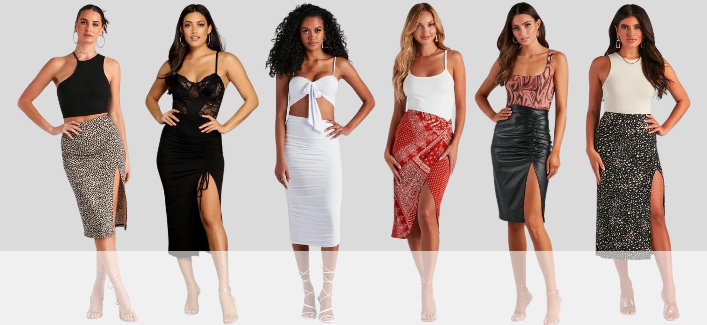 Midi Skirt Outfits for Day to Night