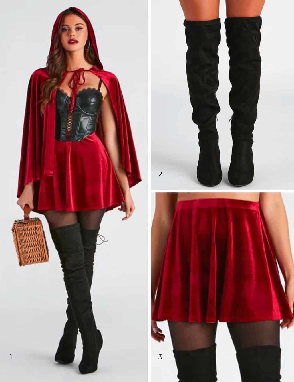 diy little red riding hood costume