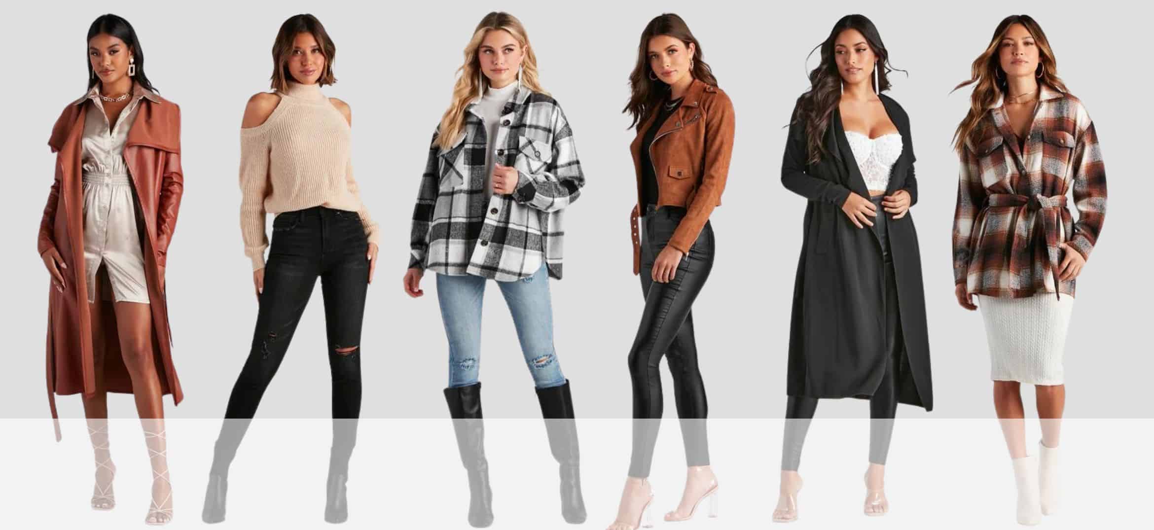 How Women Can Dress For A Casual Winter Girls Night Out Featuring