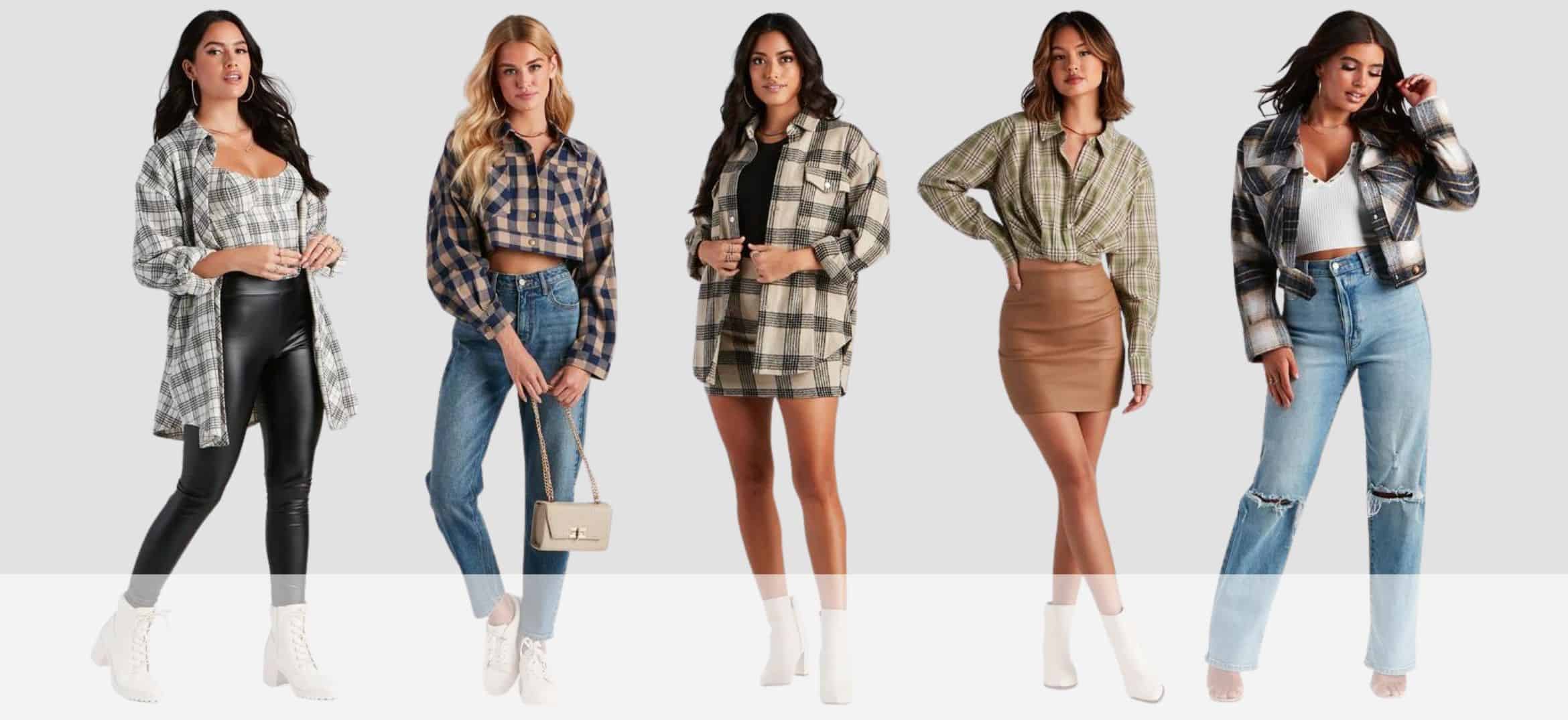 3 Ways to Wear a Plaid Flannel Dress