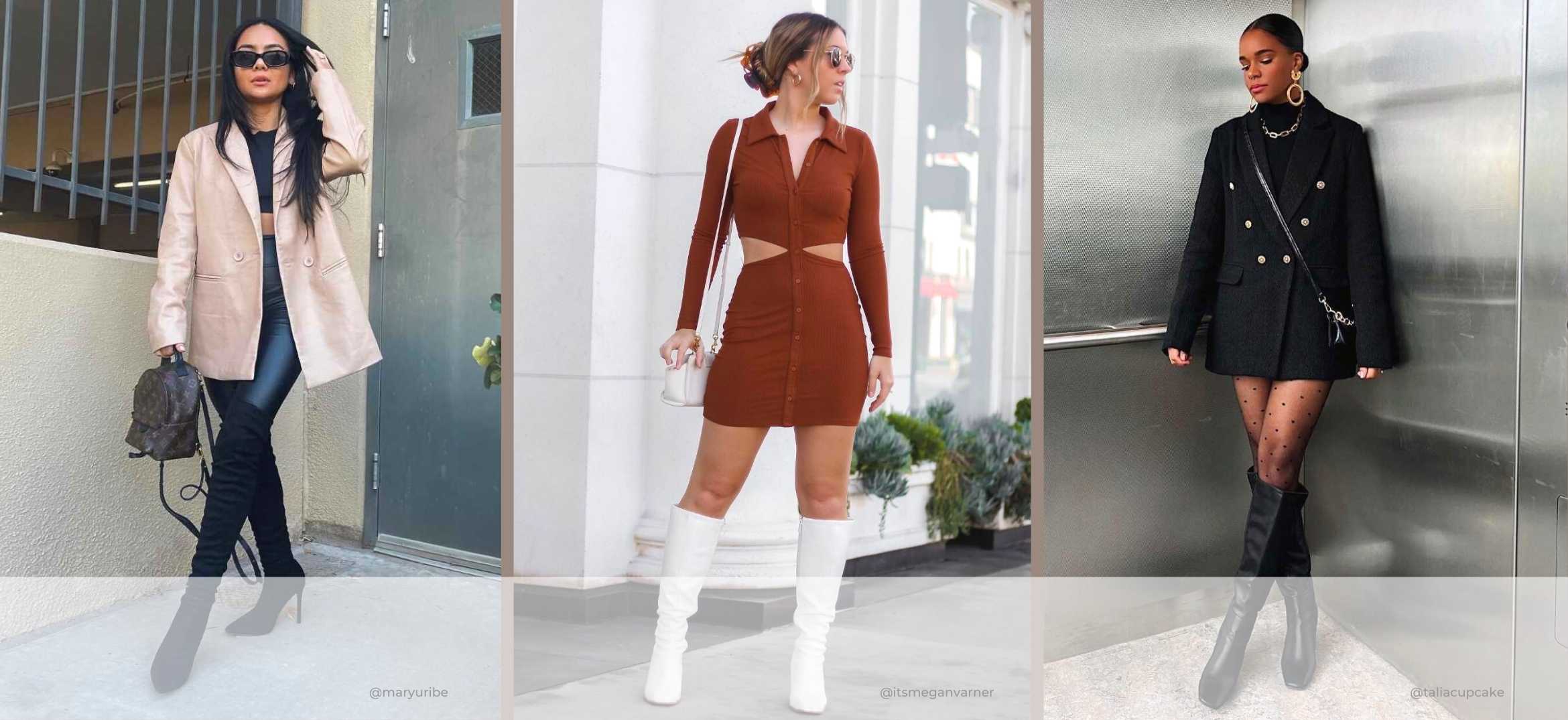 11 Chic Knee-High Boot Outfits For Fall Windsor | atelier-yuwa.ciao.jp