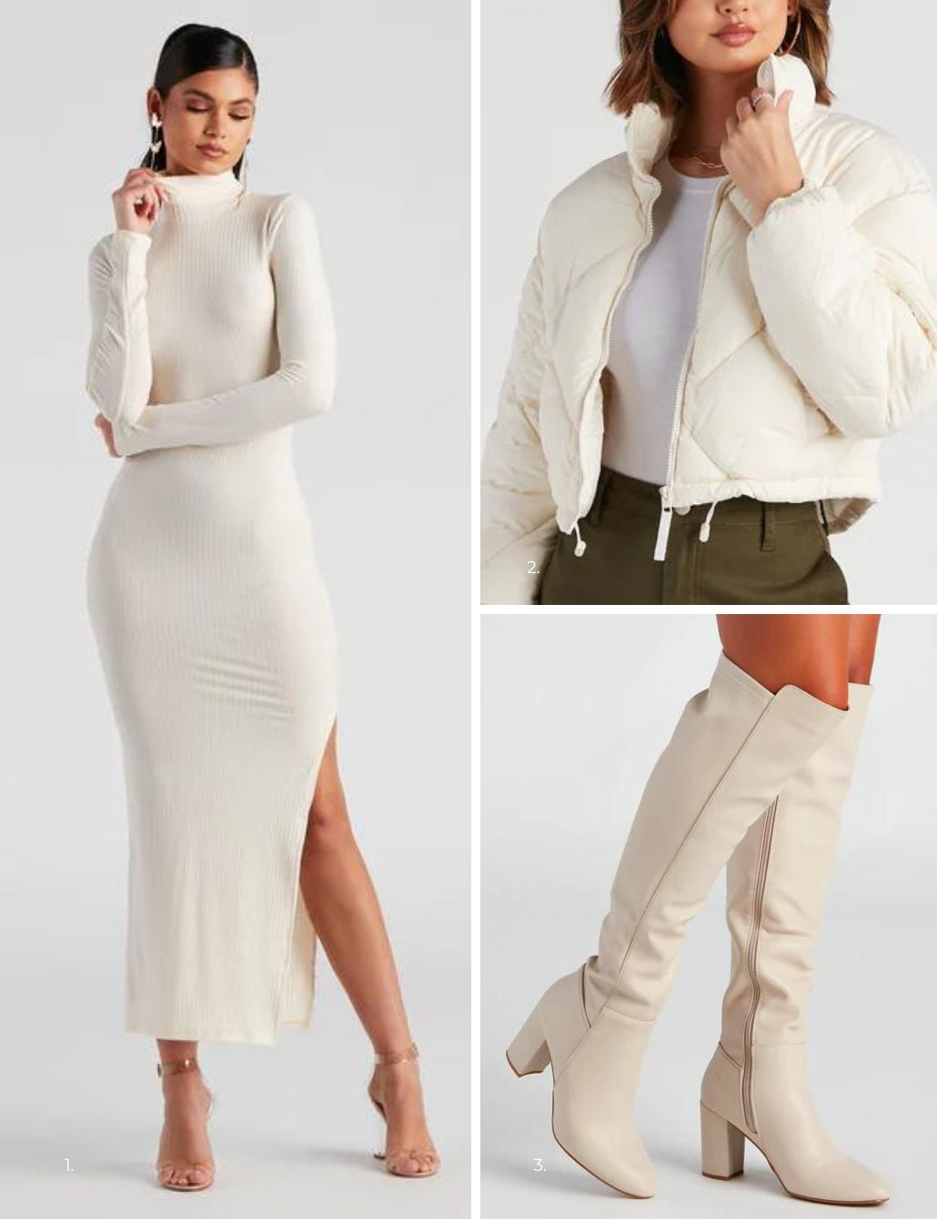 9 Irresistibly Cool Winter White Outfits