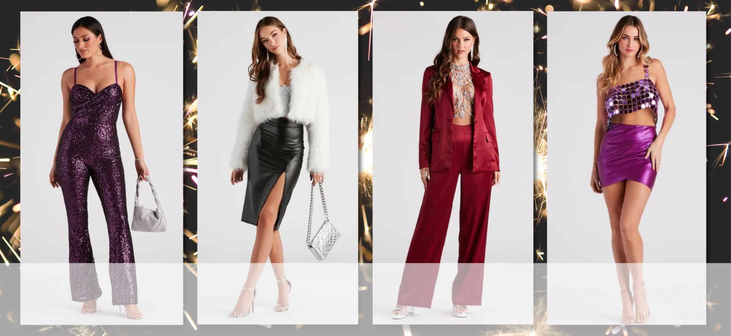 Three key trends to wear for your New Year's Eve outfit – Bad to