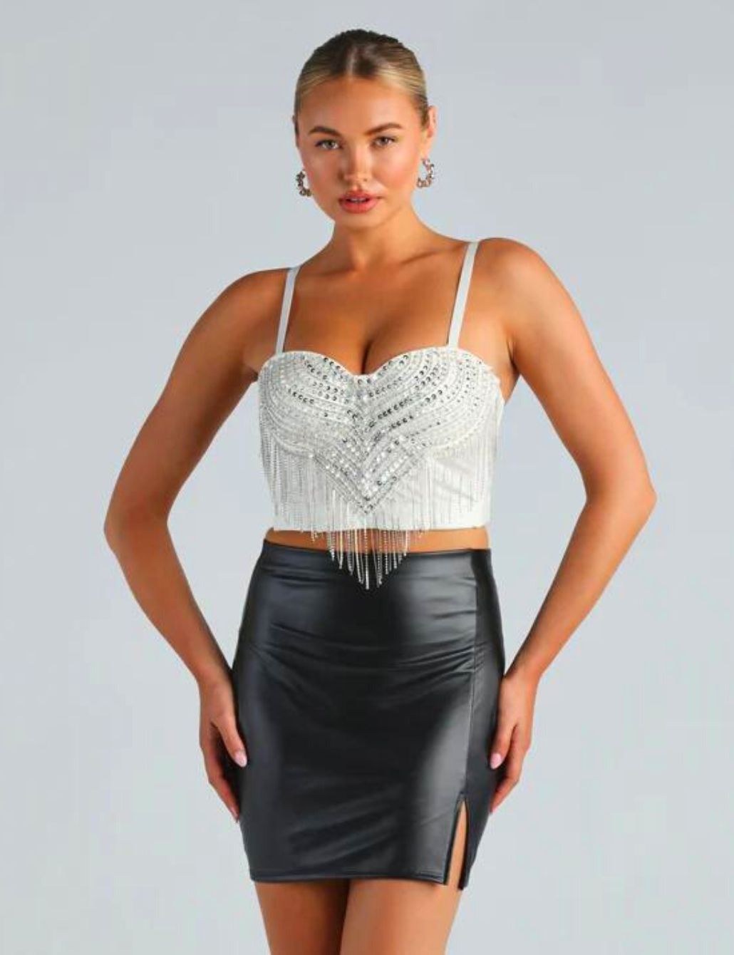 Buy Leather Crop Top, Leather Bustier Top, Leather Tank Top, Leather Bra Top,  Harness Top, Genuine Leather Corset, Black Leather Corset Top Online in  India 