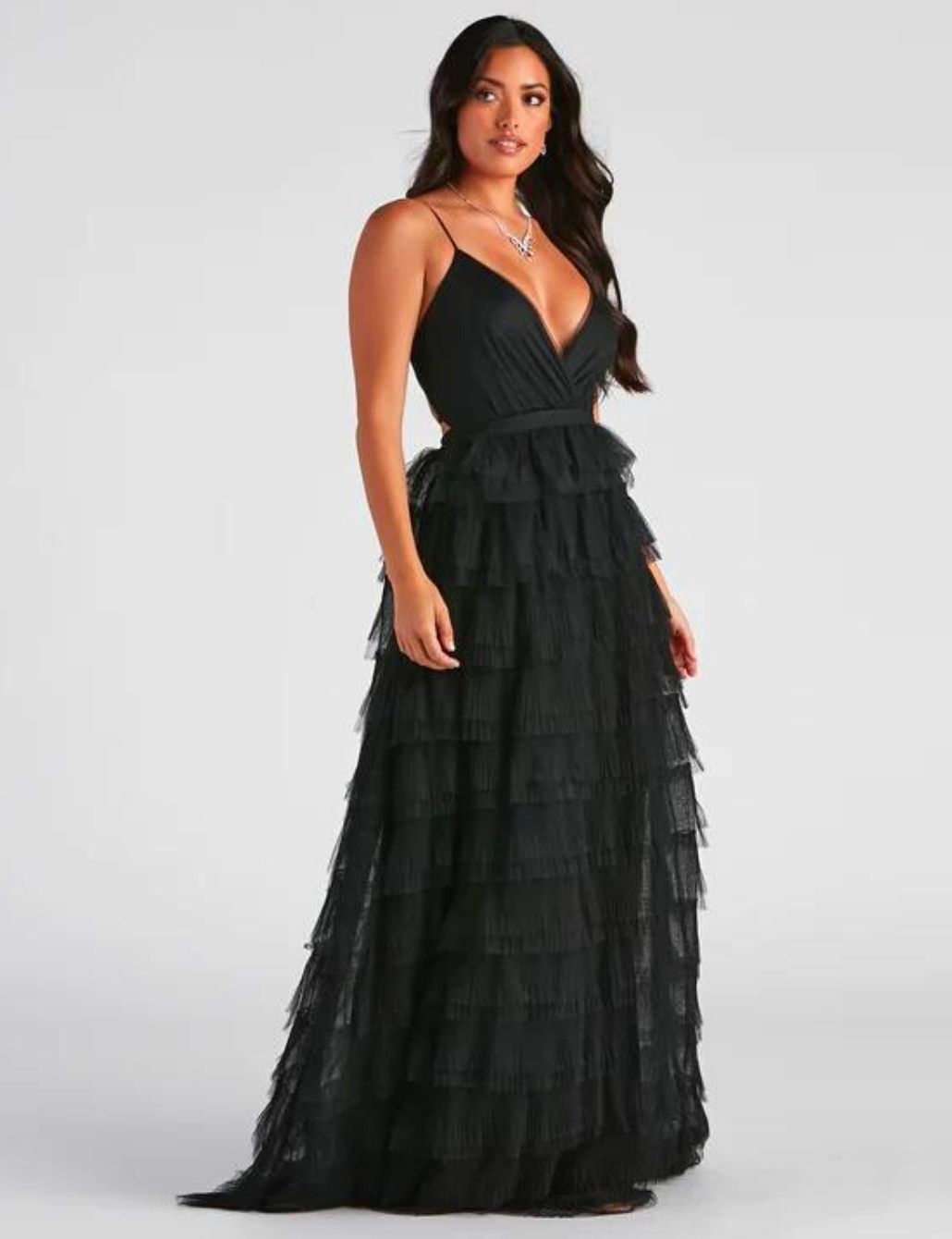 Why a Wrap Gown Is The Perfect Holiday Black Tie Dress! - Sydne Style