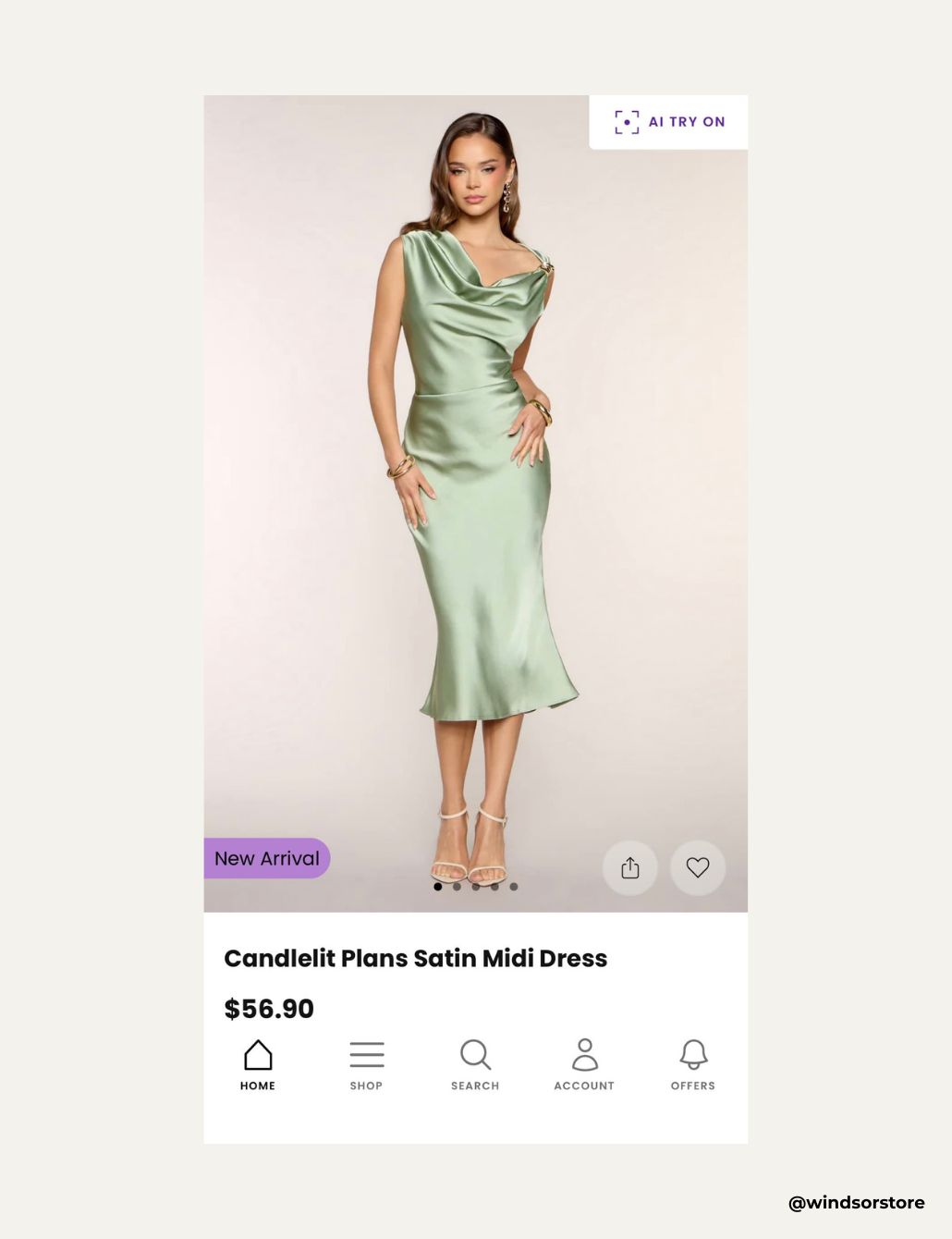 bridesmaid dress app I Used Our Virtual Try-On (Step-by-Step Guide) Mismatched bridesmaids Size:S 2/4 Saige POTETI Sundresses for Women