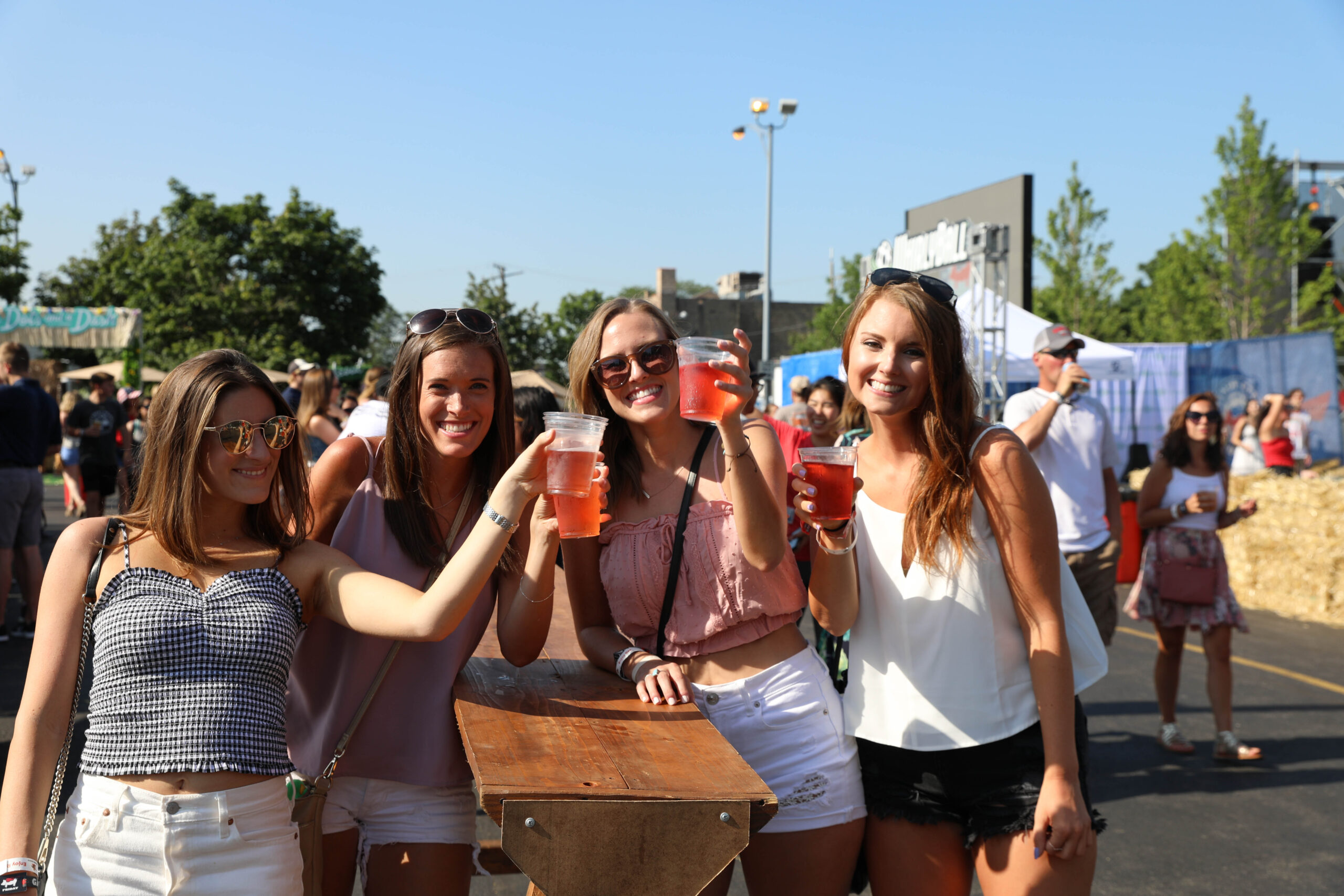 Group of friends at Smokeout