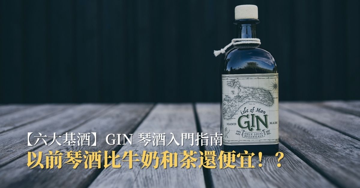 【六大基酒】GIN 琴酒入門指南，以前琴酒比牛奶和茶還便宜！？