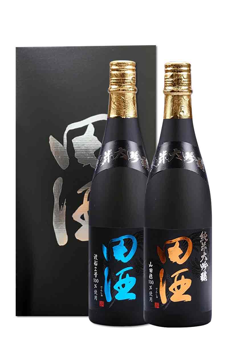 西田酒造田酒純米大吟釀山田穂+ 渡船2 號雙瓶限量禮盒套組720ml 西田酒造田酒純米大吟釀山田穂+ 渡船2 號雙瓶限量禮盒套組720ml
