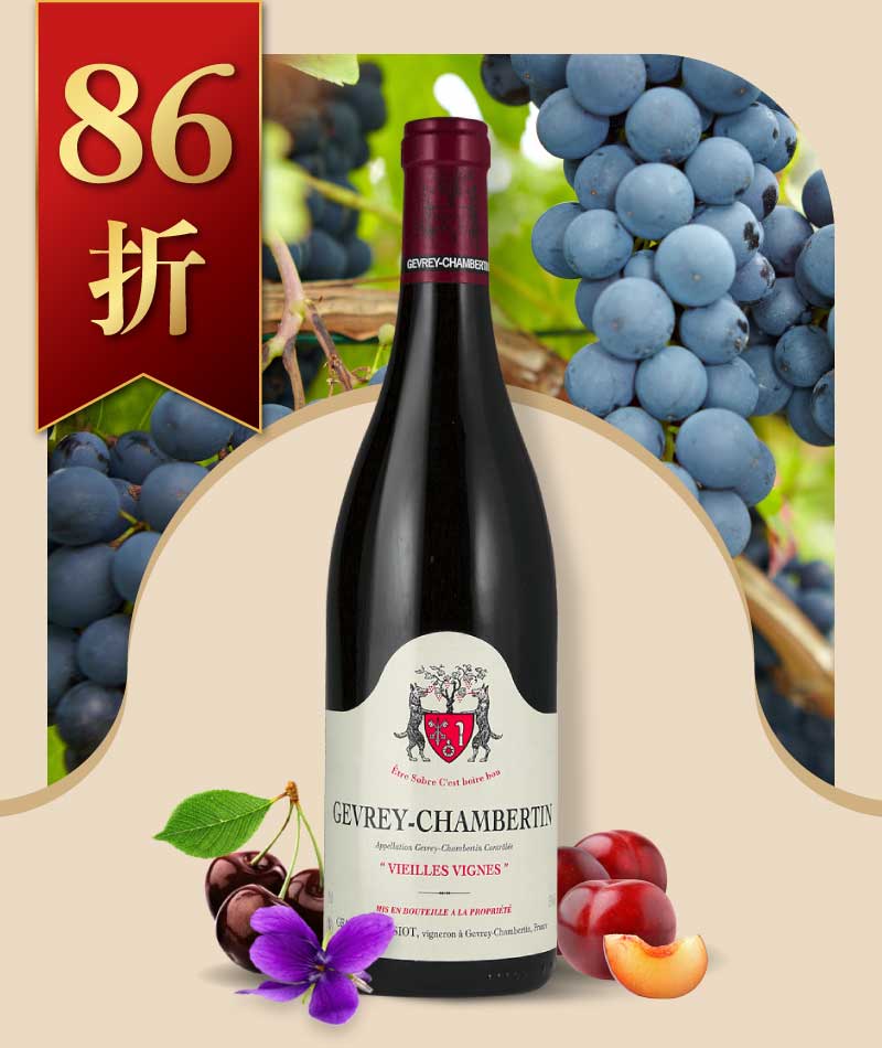 強堤帕西雍酒莊 哲維瑞香貝丹 村莊級老藤紅酒 Domaine Geantet-Pansiot Gevrey Chambertin Vieilles Vignes 2018