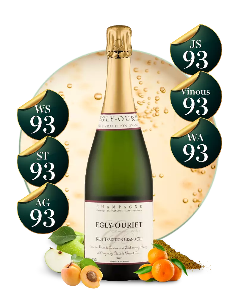 埃格麗-梧利耶 典藏特級園 不甜無年份香檳 Champagne Egly-Ouriet Tradition Grand Cru Brut NV