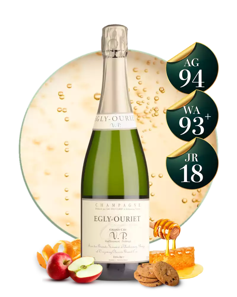 埃格麗-梧利耶「V.P. 晚除渣」特級園 不甜無年份香檳 Champagne Egly-Ouriet V.P Vieillissement Prolonge Grand Cru Extra Brut NV