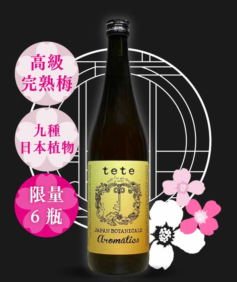 天吹酒造 Tete Japan Botanicals 梅酒 720ml