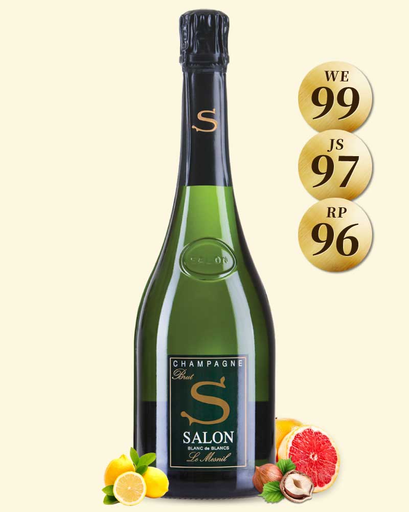 沙龍白中白特級園年份香檳 2007 裸瓶版 Salon Cuvée S Le Mesnil Blanc de Blancs Brut 2007