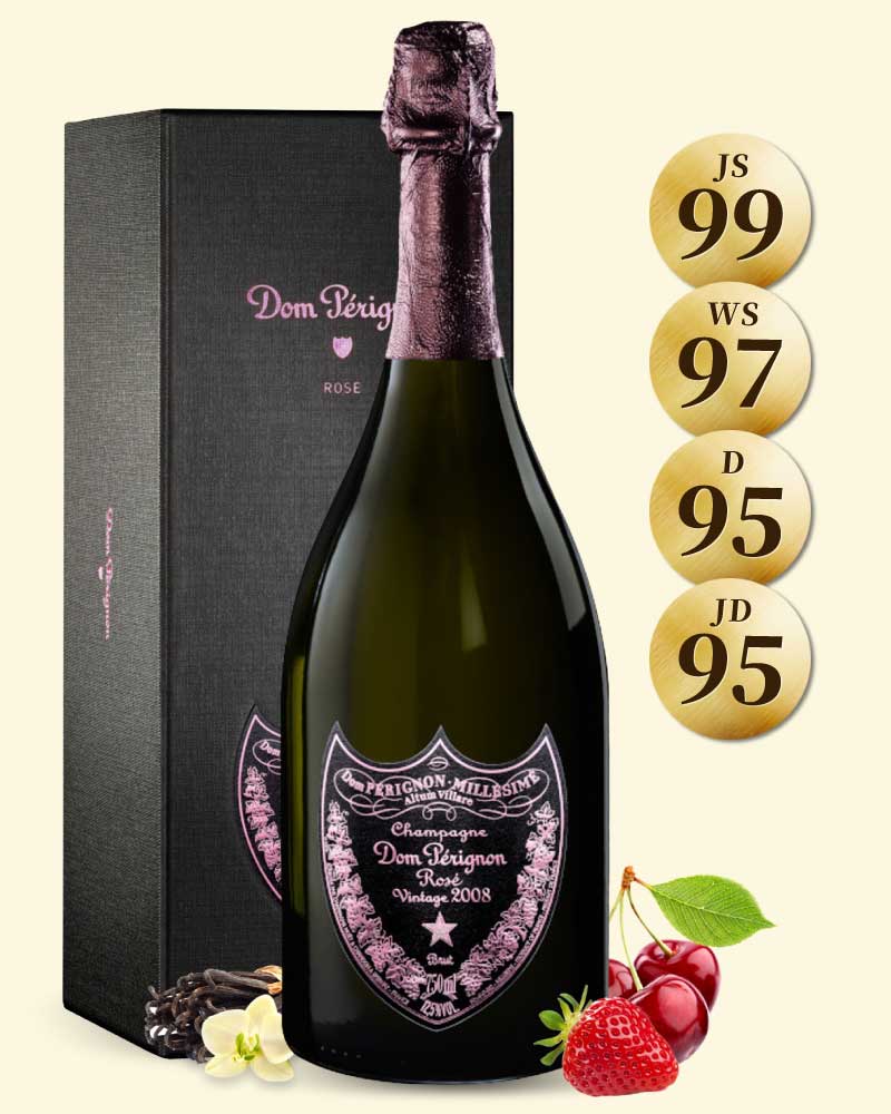 香檳王 2008 粉紅香檳 禮盒版 Dom Pérignon Rosé Vintage Champagne 2008