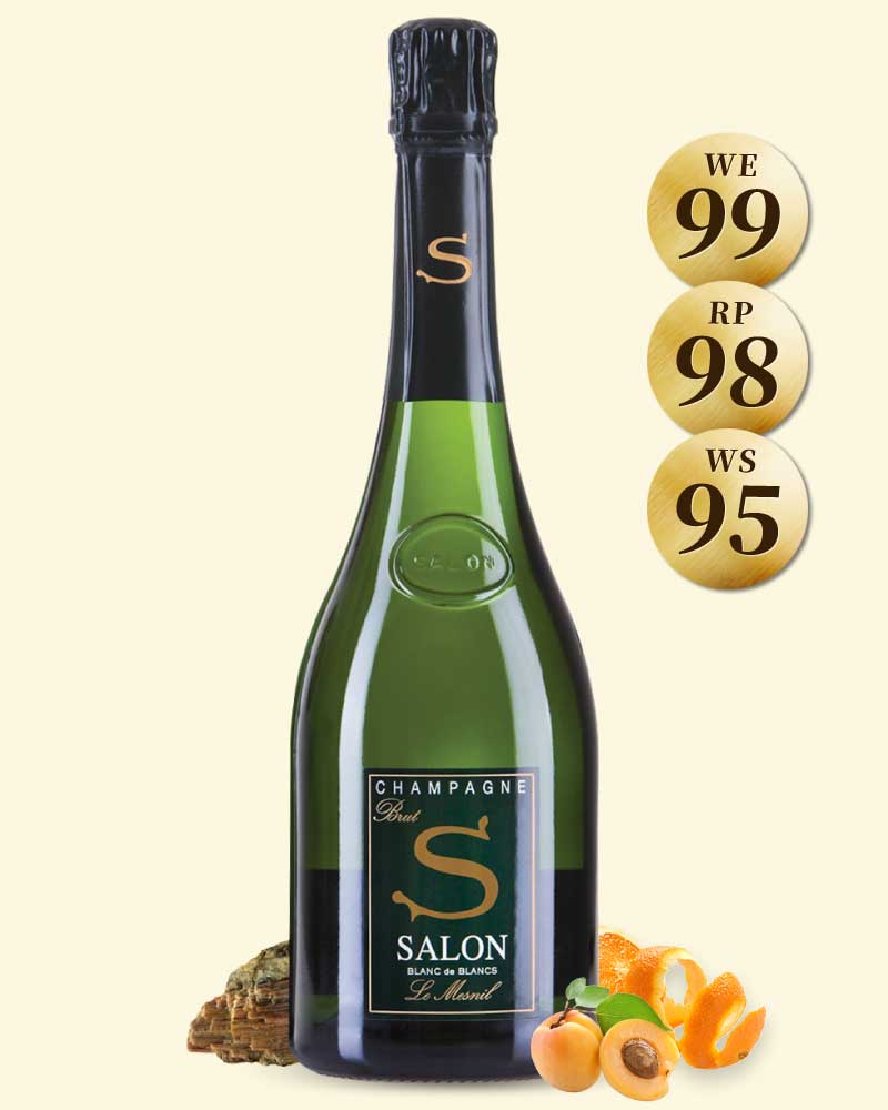 沙龍白中白特級園年份香檳 2012 裸瓶版 Salon Cuvée S Le Mesnil Blanc de Blancs Brut 2012