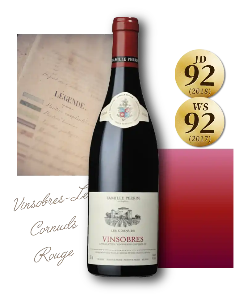 培瑞酒莊 單一園系列 凡索伯紅酒 Famille Perrin Vinsobres-Les Cornuds Rouge 2020