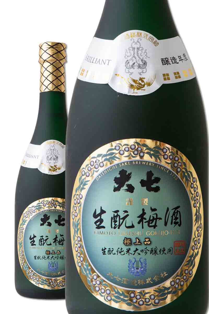 大七酒造 極上品 梅酒 禮盒版 720ml