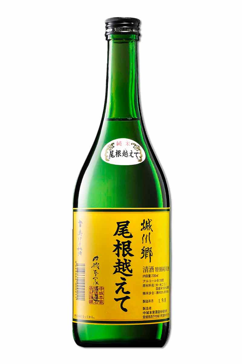 日本 清酒 > 中城本家酒造 尾根越 特別純米酒 720ml