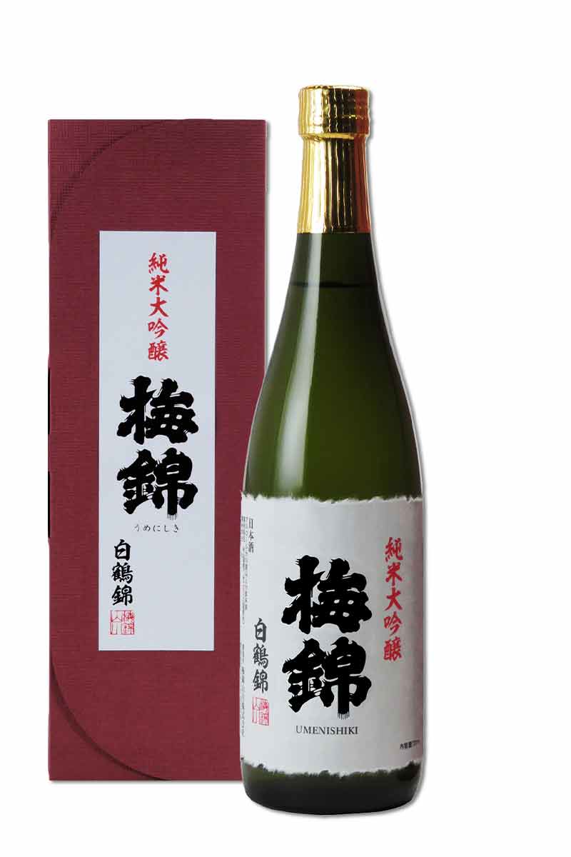 梅錦山川酒造 梅錦 白鶴錦 純米大吟釀 720ml