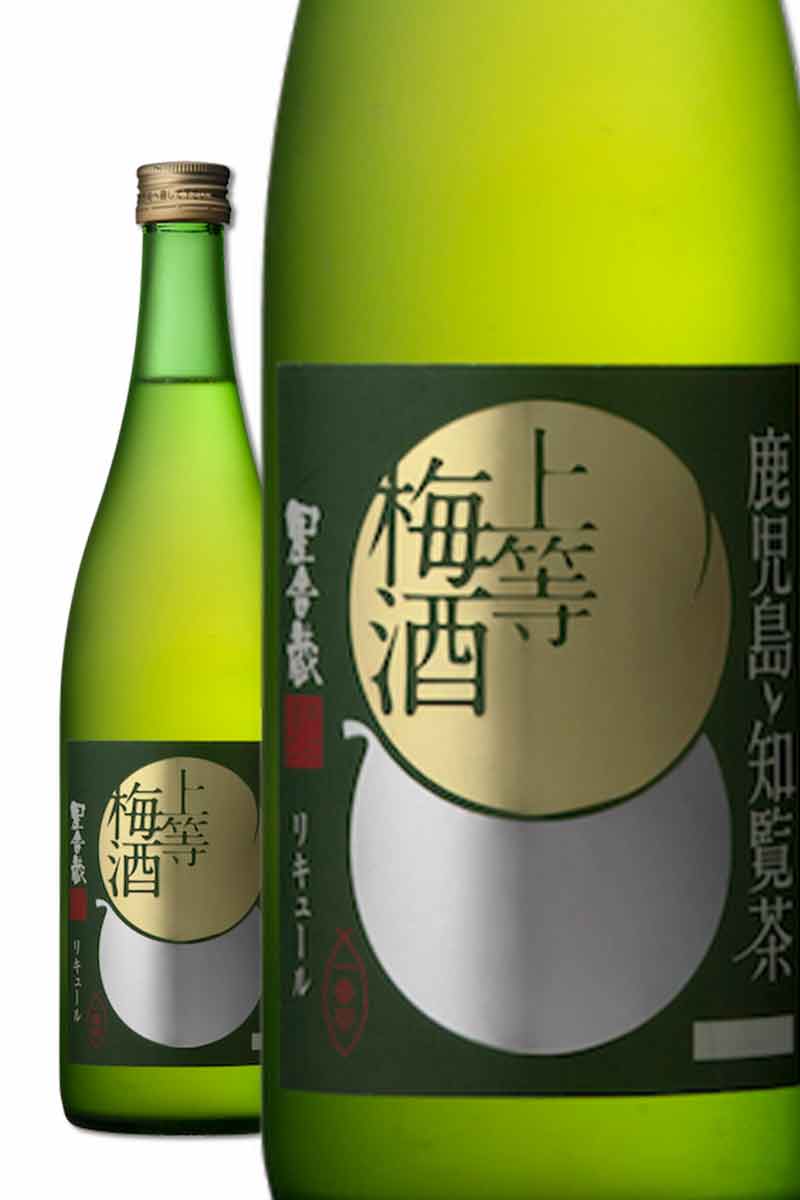 本坊酒造 上等梅酒 知覽茶 720ml