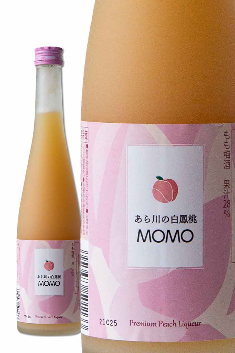 筱崎酒造 あら川の桃 白鳳桃梅酒 500ml