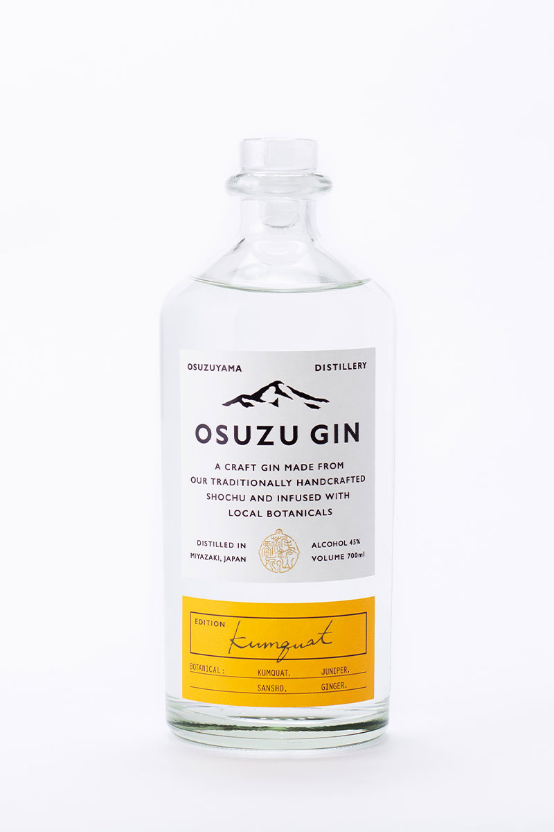 尾鈴山蒸餾所 尾鈴山 琴酒 Osuzu Gin 金柑限定 禮盒版 700ml