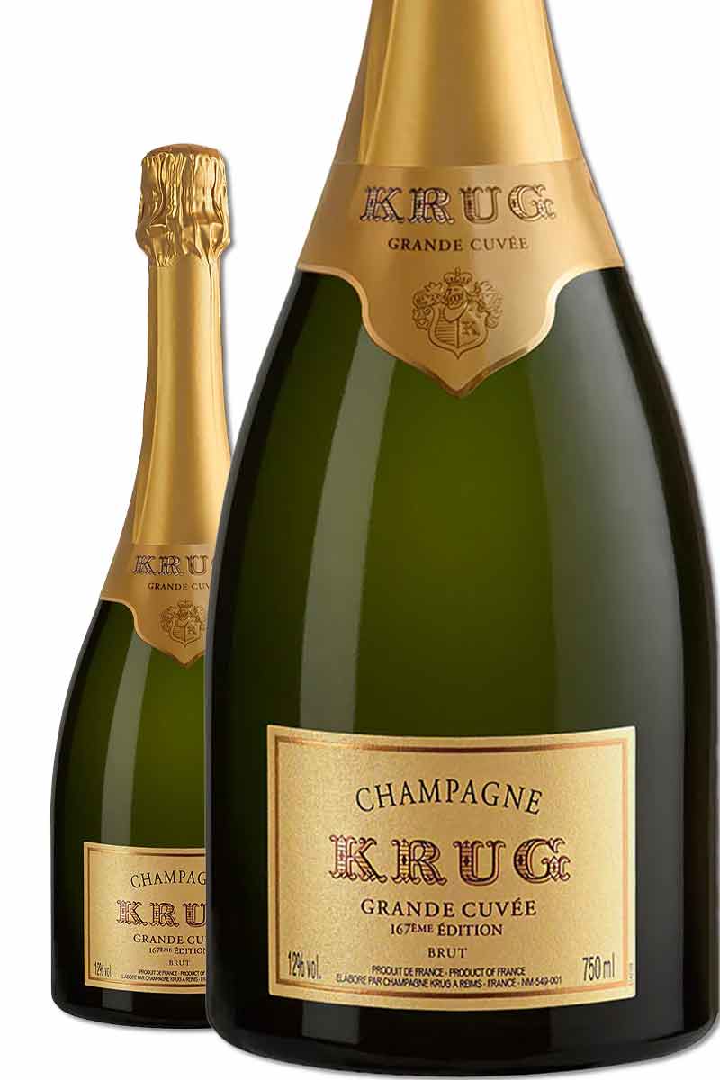 海外販売× KRUG grande cuvée 167 EDクリュッグ グランド・キュヴェ