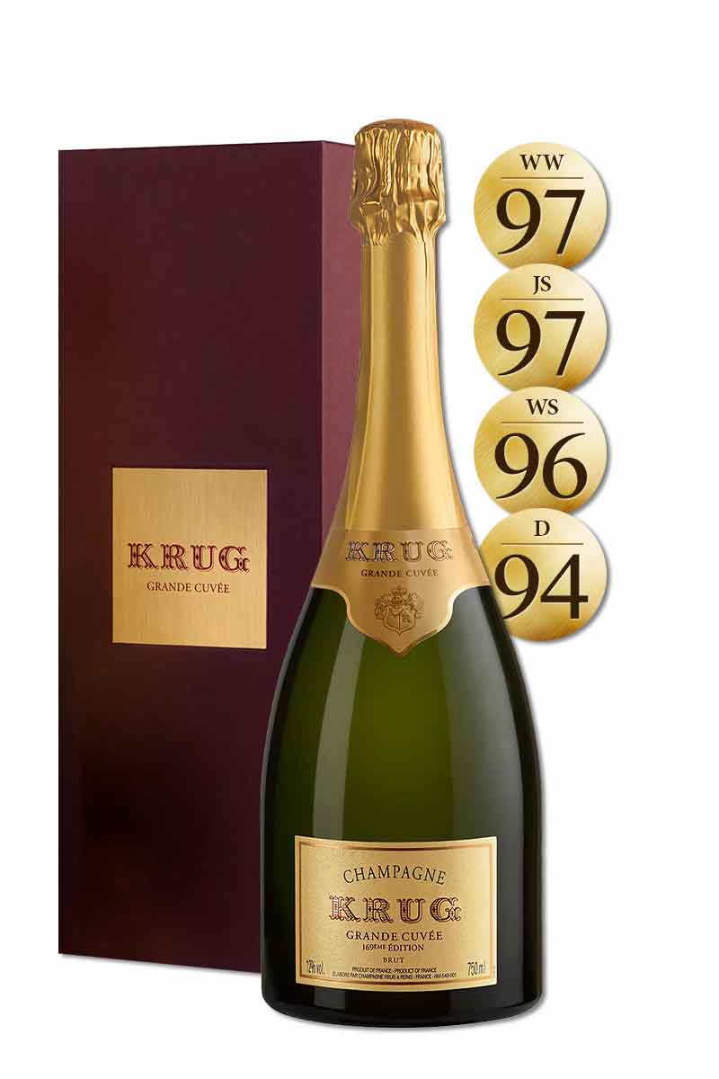 8240】 KRUG クリュッグ GRANDE CUVEE グランキュヴェ 169EME