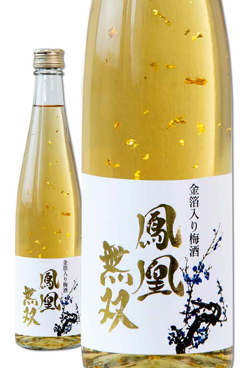 鳳凰無雙 金箔梅酒 500ml