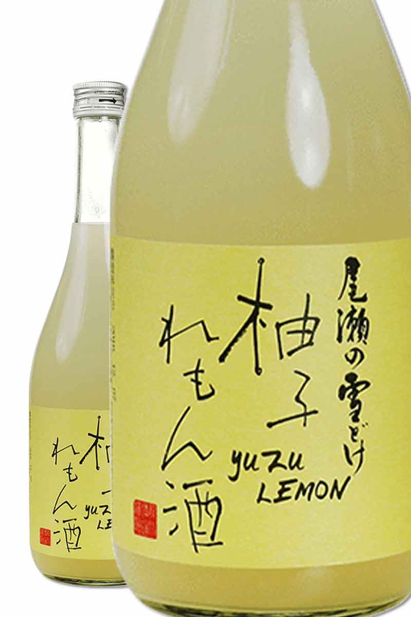 龍神酒造 尾瀨 雪融 柚子檸檬酒 720ml