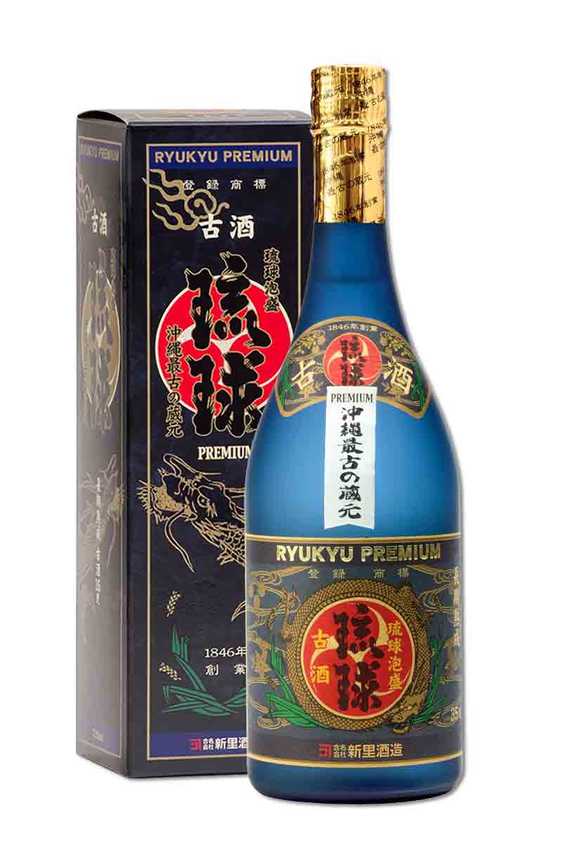 約35年物] 本場泡盛 琉球 8年熟成古酒 (34年以上経過) 43度 720ml バー