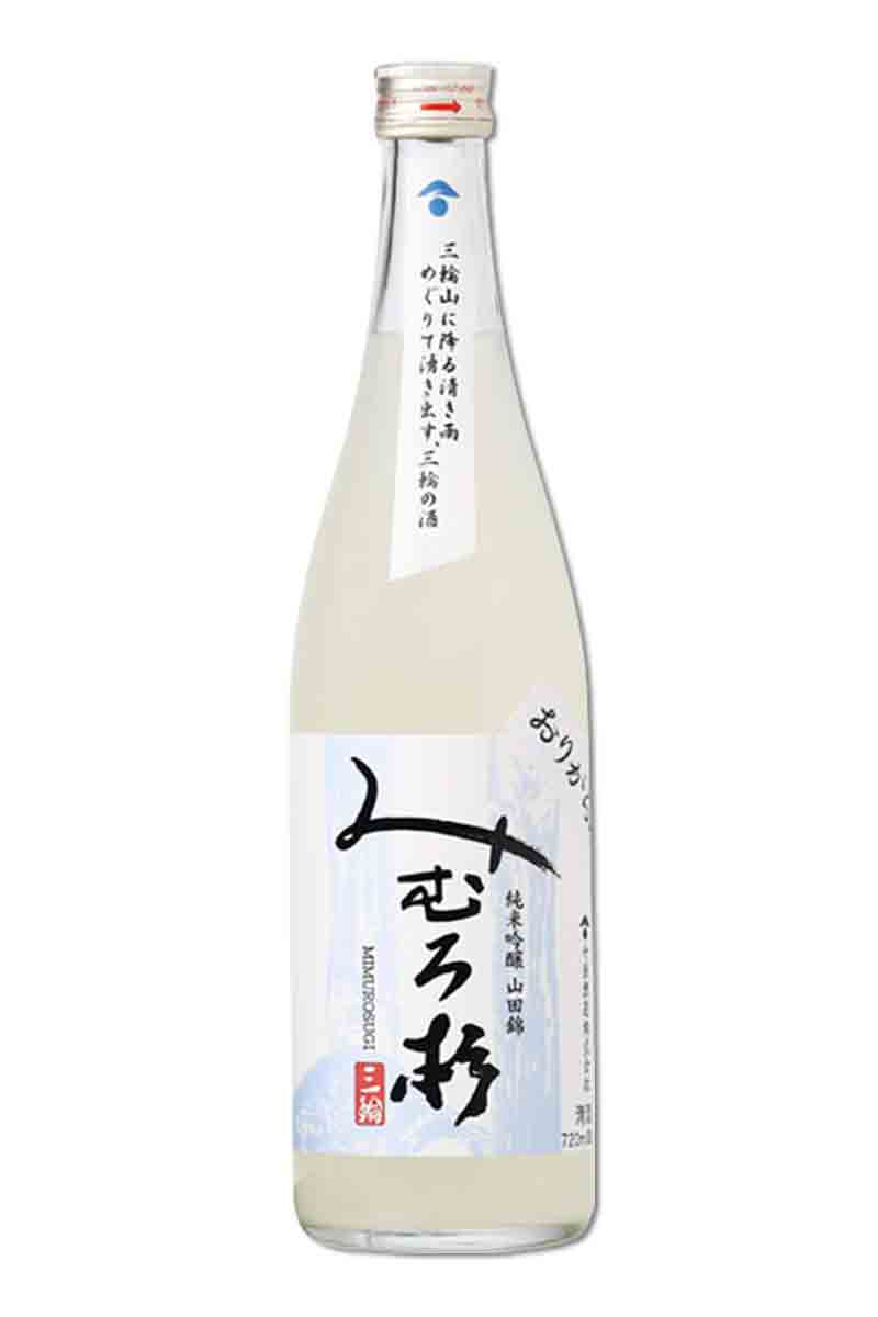 今西酒造 三諸杉 純米吟釀 山田錦 無濾過霞酒 720ml