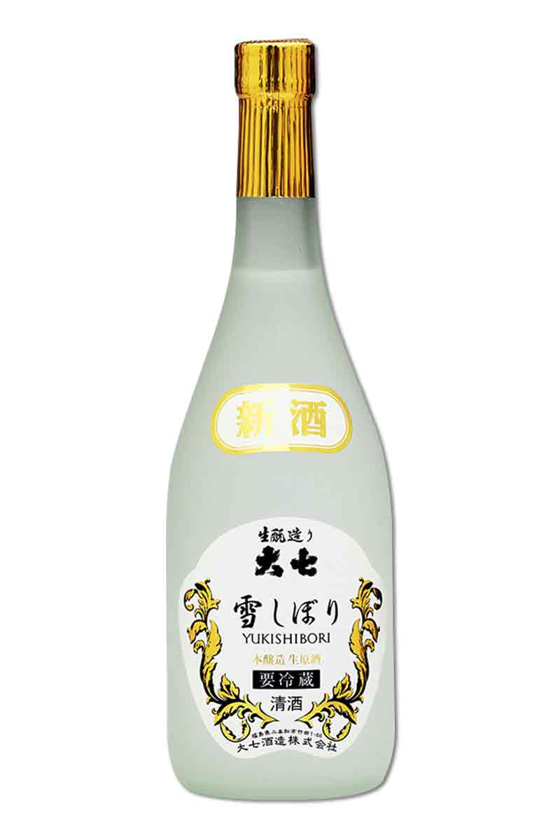 大七 雪しぼり 本醸造生原酒 720ml