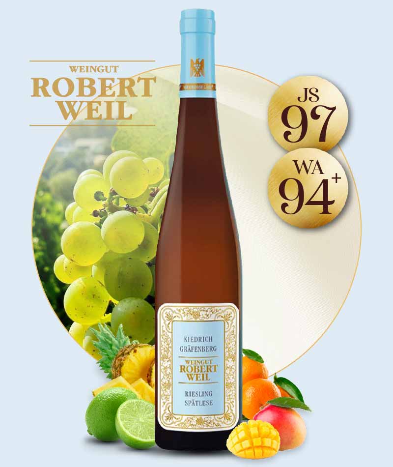 羅伯威爾酒莊 伯爵山遲摘級 微甜白酒 Robert Weil Kiedrich Gräfenberg Riesling Spätlese 2019